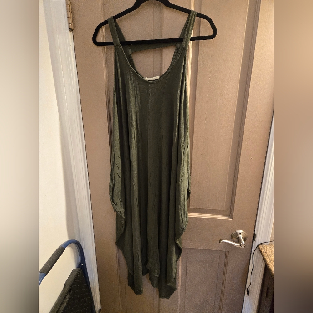 * Indigo Thread Co size Large olive dress